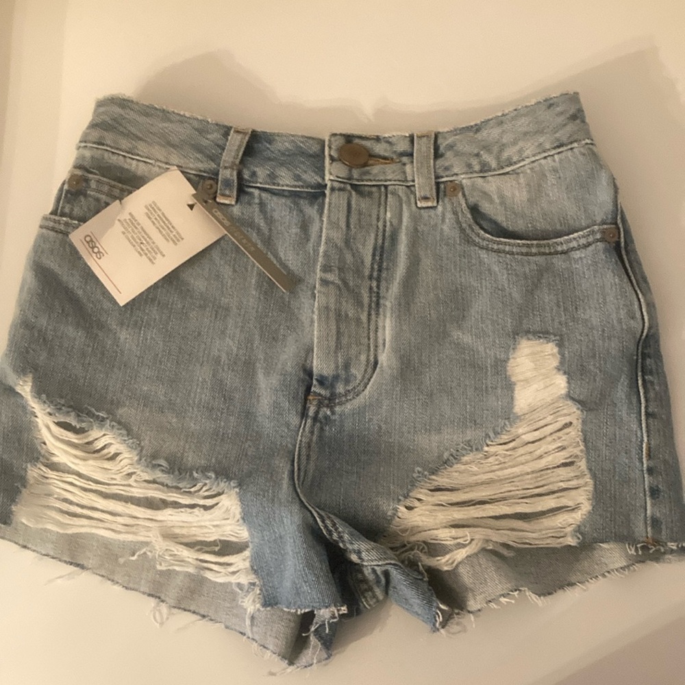 ASOS Jean Shorts, Sz 8 NWT